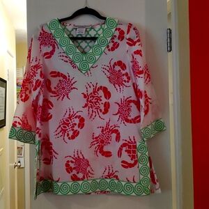 Gretchen Scott CRAB tunic  medium